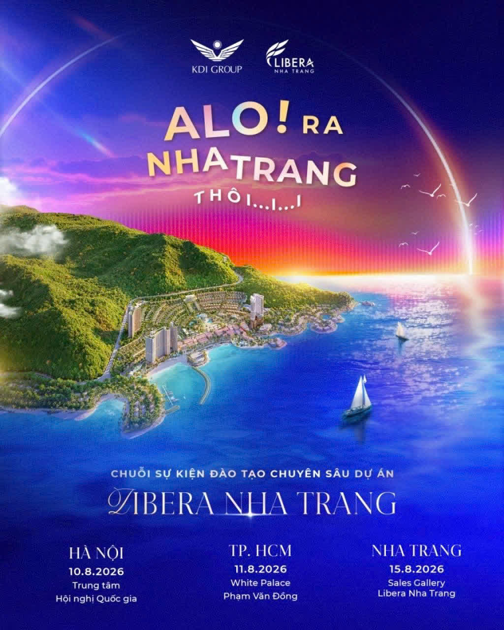 Toàn cảnh Libera Nha Trang nhìn từ trên cao